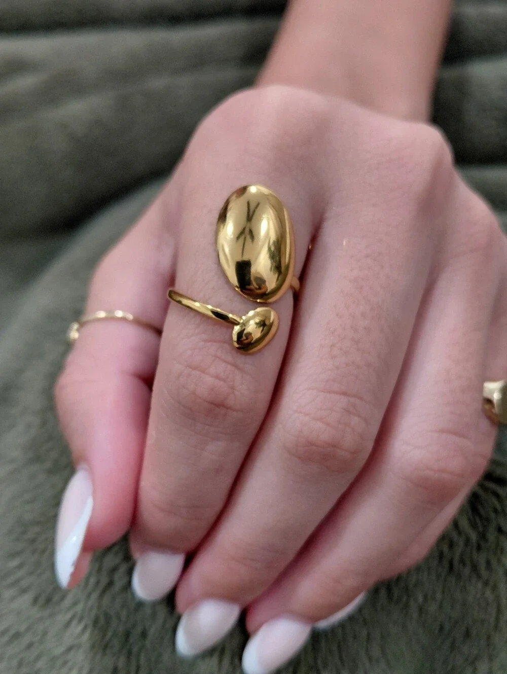 Stainless Steel Open Ring